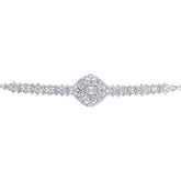 6.19ct 18k White Gold Diamond Lady's Bracelet